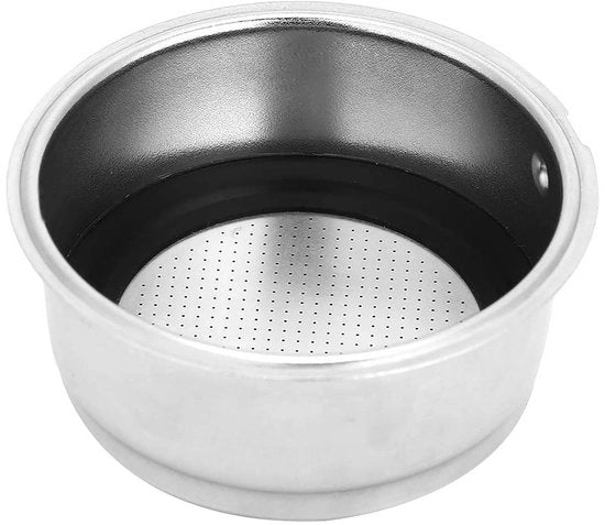 Filtro caffè riciclabile - Mandrino in acciaio inossidabile - Otre caffè per Portafilter - Accessori caffè - Facile da pulire - Mandrino per filtro caffè
