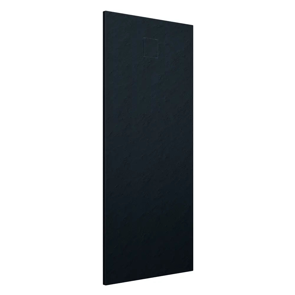 Piatto doccia 80x170 cm colore nero effetto pietra | Samos