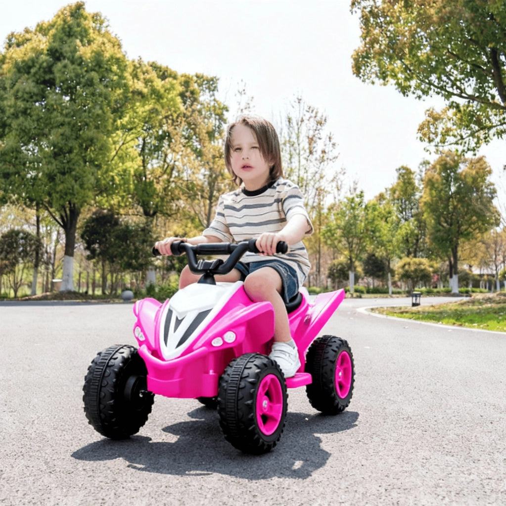 Auto elettrica per bambini ATV con luci LED ¨C Xylo ¨C Verde