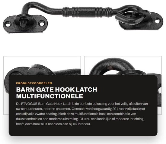Maniglia a scomparsa 11 cm - Slot per porta - Blocco di sicurezza - RVS - Anticorrosione - Installazione semplice - Progettata secondo la tradizione