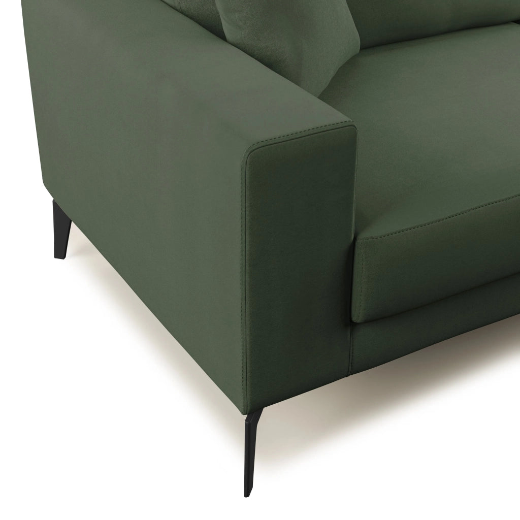 Prestige Divano design moderno T11 166 cm verde