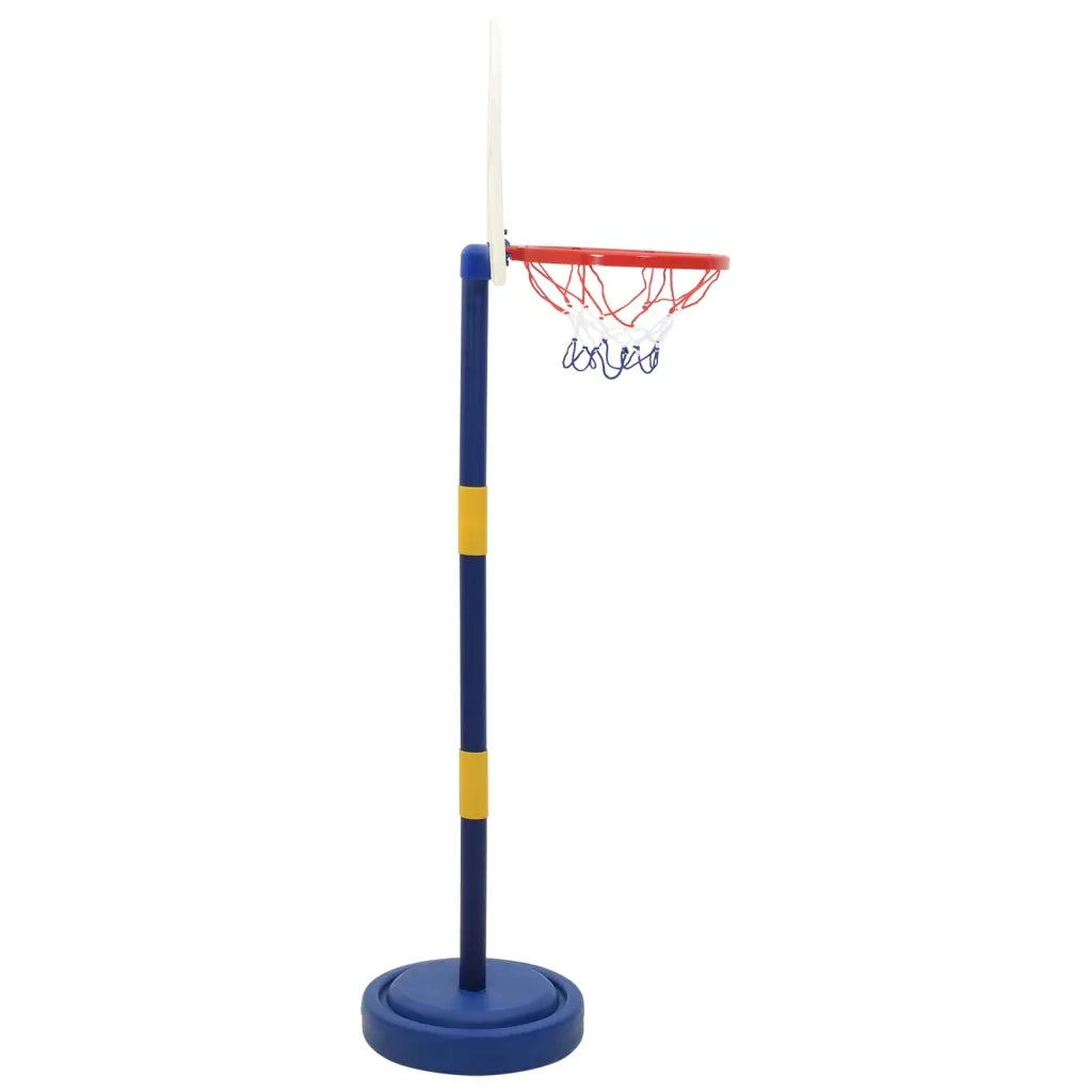 Stand da Basket con Palla e Pompa Regolabile Altezza 90/121 cm CFW2285612