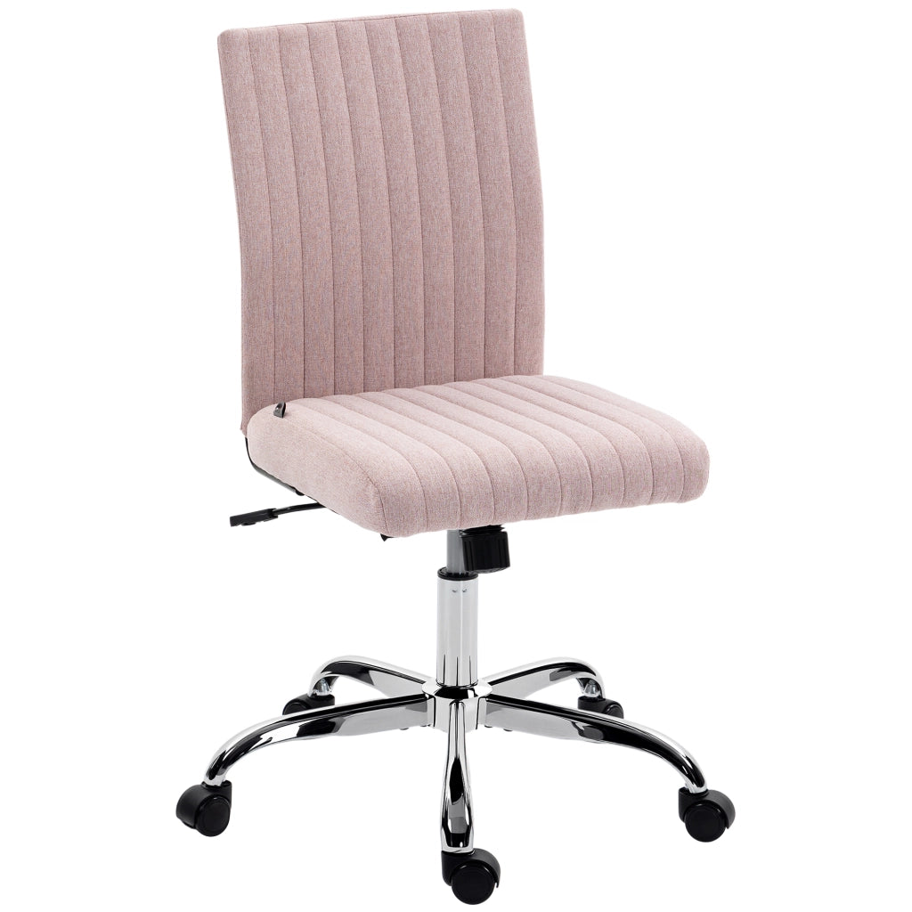 Sedia da ufficio ¨C Minimal ¨C rosa 43x56x89-99 cm