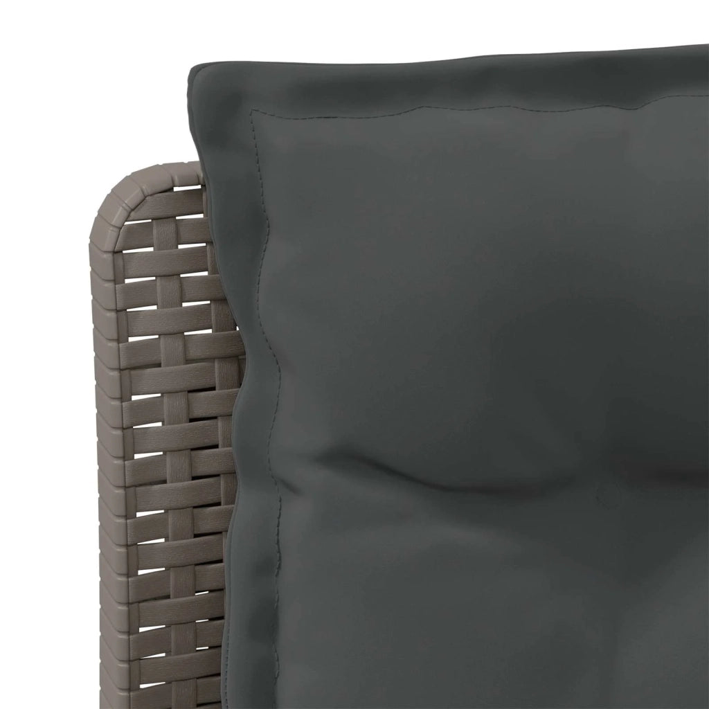 Divano da esterno-Divano da Giardino a 2 Posti con Cuscini Aspetto Rattan PP 723068