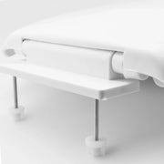 Sedile WC per vaso Terza Età DH in ABS Bianco