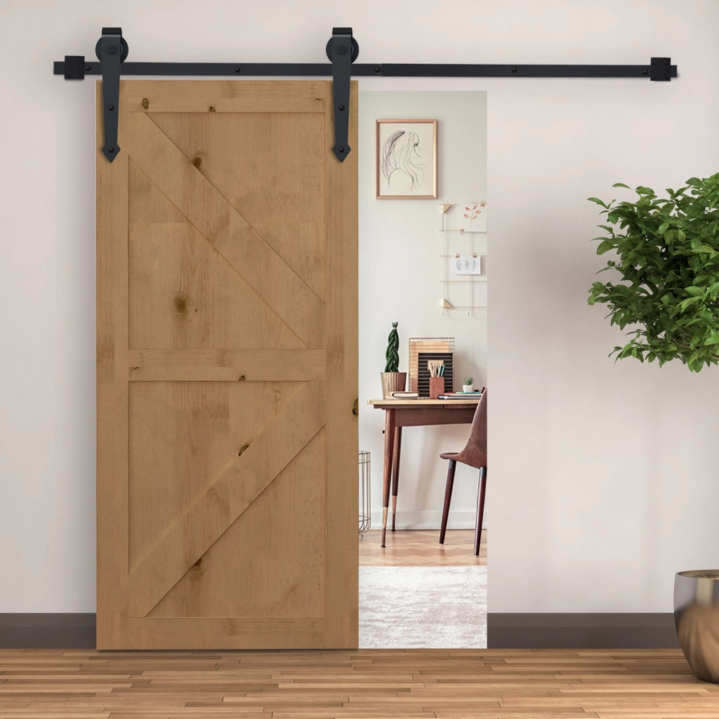 Kit Accessori Porta Scorrevole ¨C Minimal ¨C 200 cm Nero