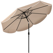 Ombrellone da Giardino ¨C Minimal ¨C Beige ?270 cm