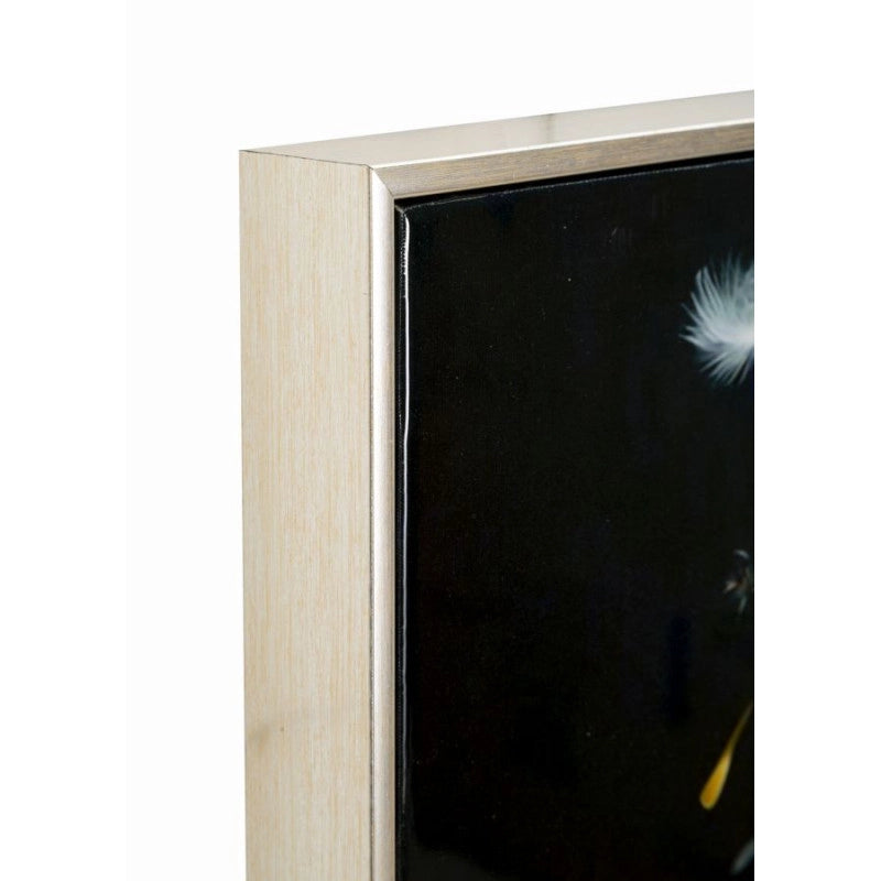 Dipinto Su Tela Laccato Dancing Con Cornice -b- cm 72x4x102