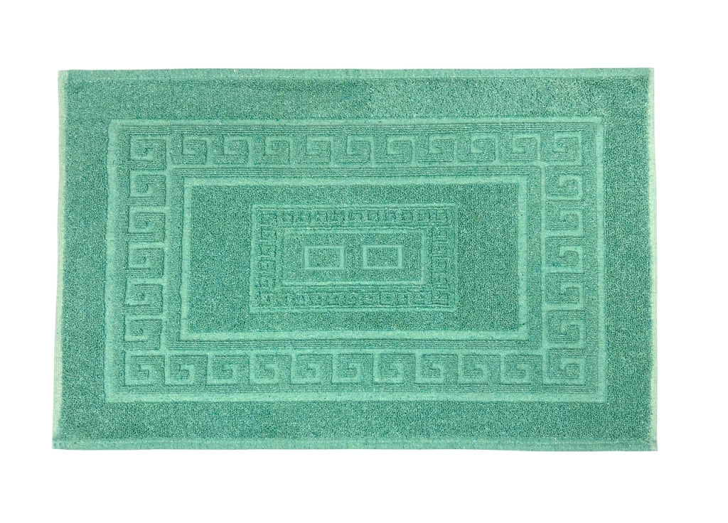 Tappeto Da Bagno Disegno Torino Colore Verde - 60x90 - Verde