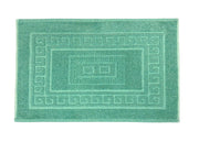 Tappeto Da Bagno Disegno Torino Colore Verde - 60x90 - Verde