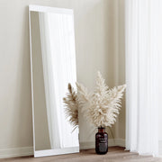 Cengio, Specchio Forma Rettangolare, 120x40h cm Bianco