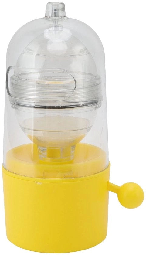Elettrospinnatore Portatile - Manuale per Uova - Adatto a Tutti i Tipi di Uova - Resistentente al Lavastoviglie - Materiale in Plastica - Peso Leggero 196g