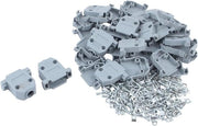 Copertura in plastica per connettore D Sub DB15 15Pin - Protezione - Connettore - Grigio