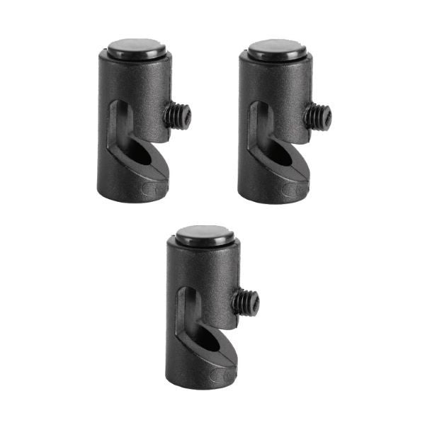 DEVIATORE IN PLASTICA KIT DA 3 PEZZI COLORE NERO FAN