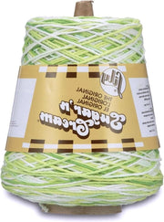 Filato 100% Cotone - Bianco Solido - Yarn per Crochet e Maglia