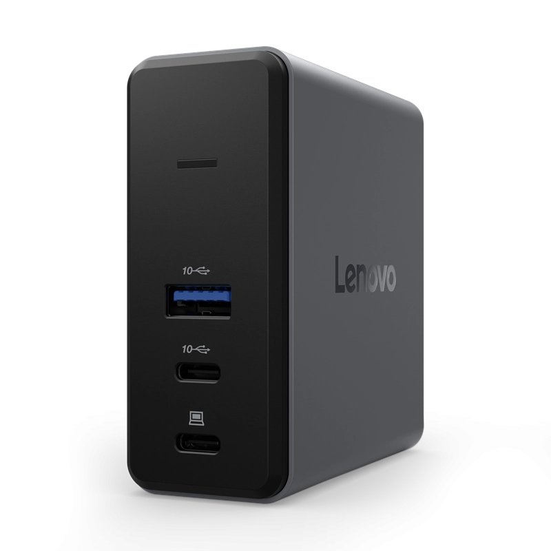 Lenovo X9 Charging GaN Dock Cablato USB 3.2 Gen 2 (3.1 Gen 2) Type-C Grigio