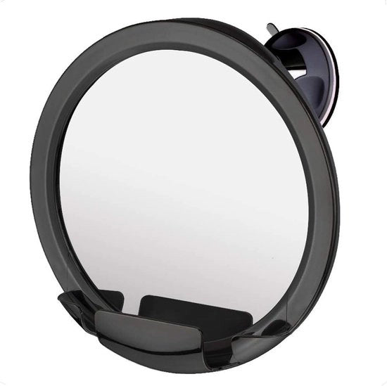 Douchespiegel con Applicatore - Specchio da Barba con Supporto per Rasatura, 20 cm
