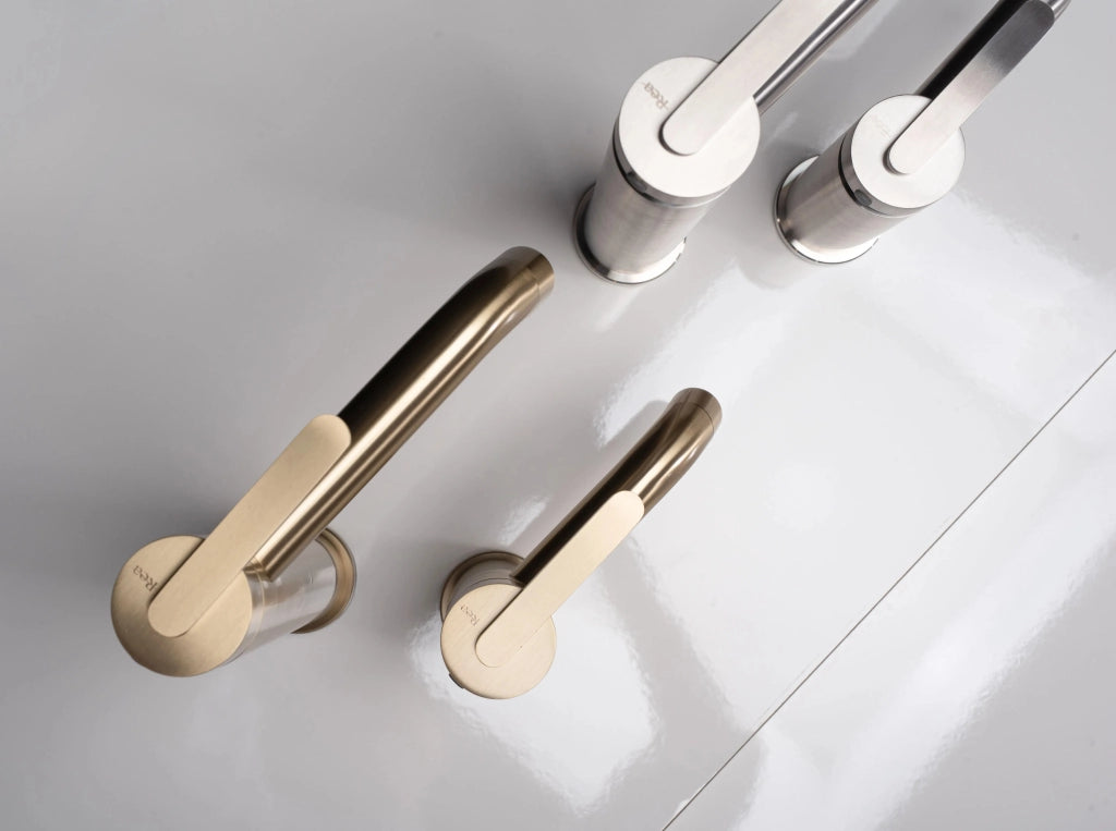 Rubinetto Da Bagno Rea Ontario Brush Gold