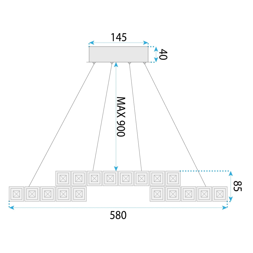 Lampada Led App1556-cp Chrome