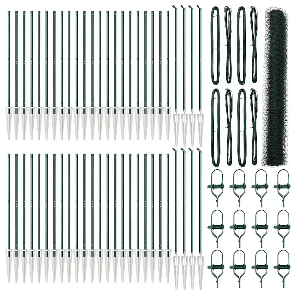 Palo della recinzione Verde 100 x 1,2 m (rete da 36 mm)