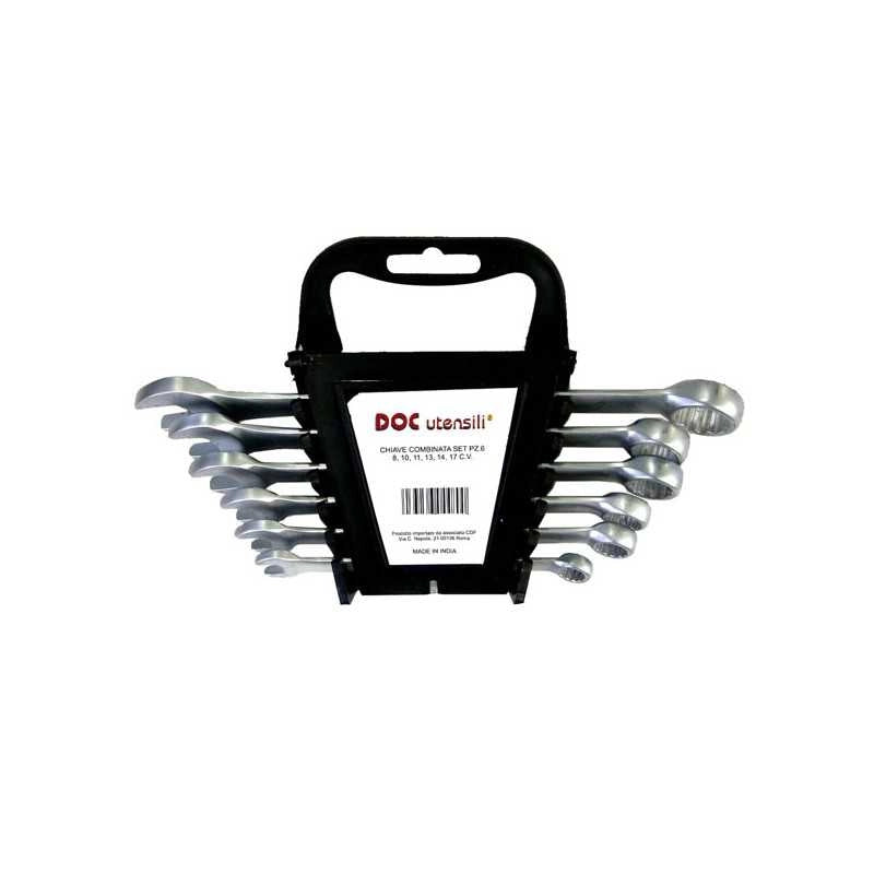Chiavi Combinate Cv 8/17 pz. 6 Doc 04456