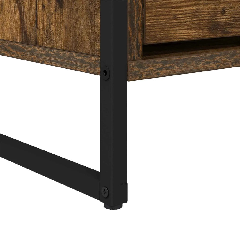 Mobile TV | Armadietto TV | Mobile Porta TV Quercia Fumosa 100 x 36 x 49,5 cm Legno multistrato