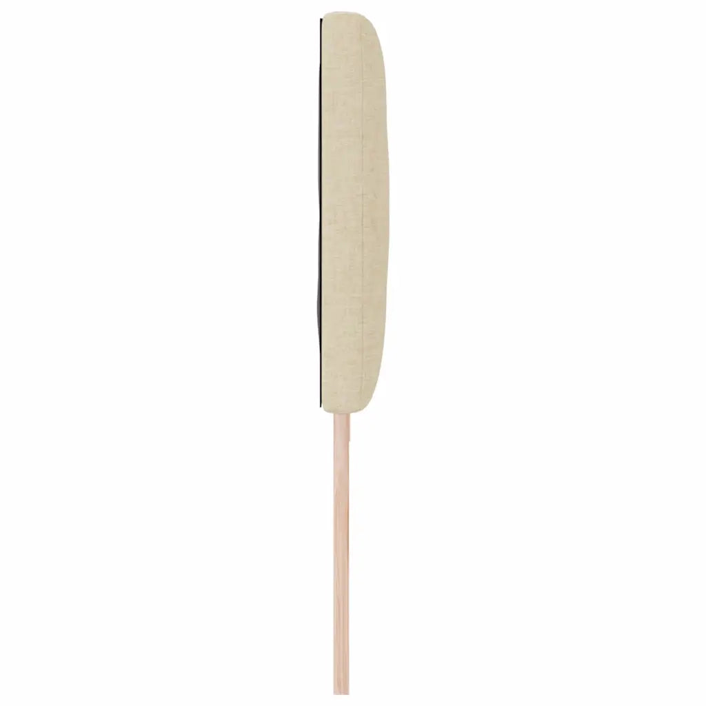Testiera | Testata Crema 200 cm Tessuto