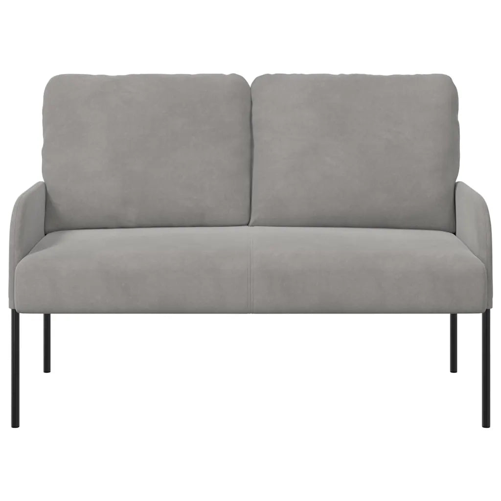 Divani con cuscino 110cm Grigio chiaro Legno compensato 42023455