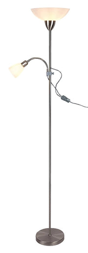 Lampada da terra Rabalux Diana 4067 cromata E27+E14
