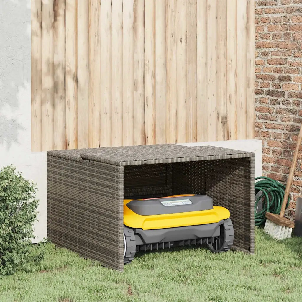 Garage per Robot Tosaerba Grigio 86x90x52/57 cm in Polyrattan 365406