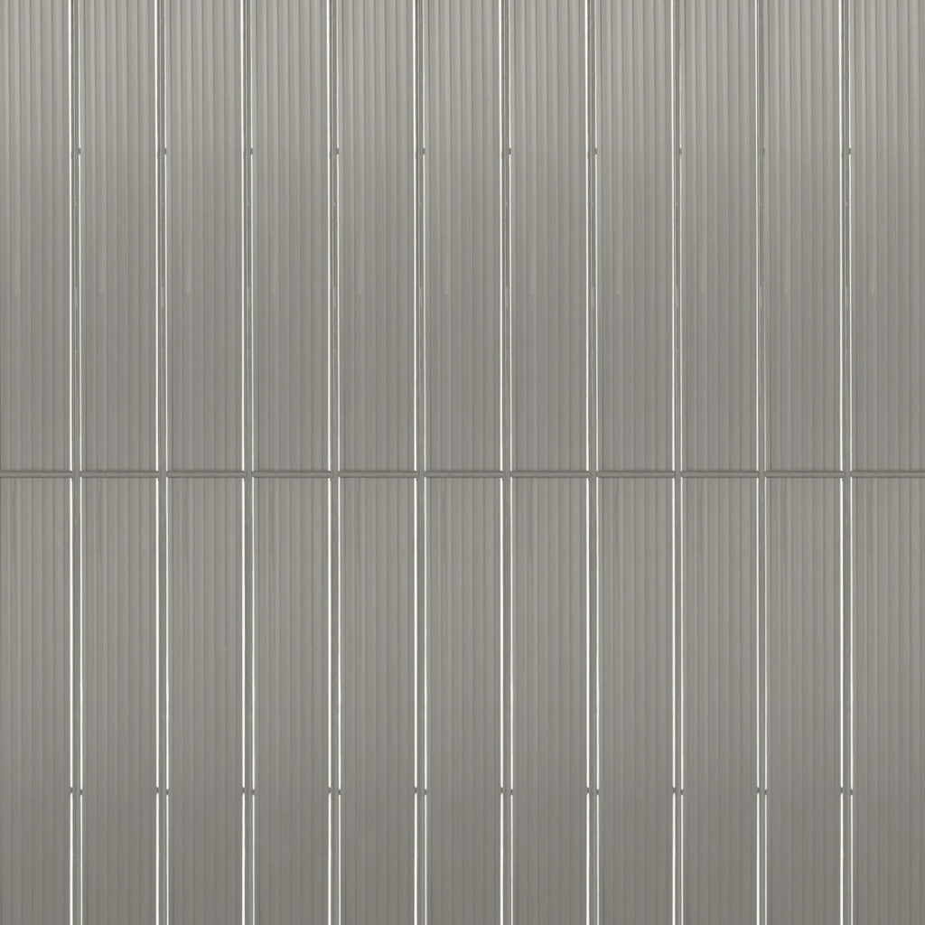 IDMarket - Set di lamelle oscuranti, arella in PVC grigio chiaro L.60 m per pannello a rete