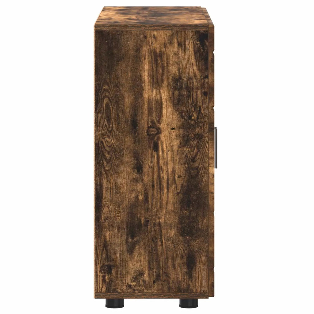Armadio in Legno Rovere fum¨¦ 88,5 x 30,5 x 73 cm CFW1626109