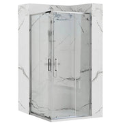 Cabina Doccia Rea Punto 80x80 senza piatto doccia