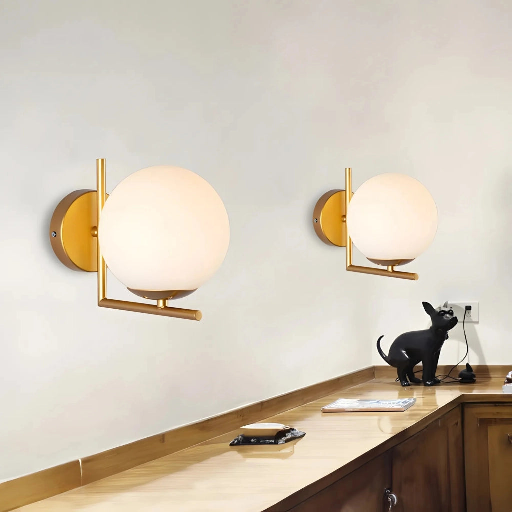 Lampada Da Parete G102-1w Gold