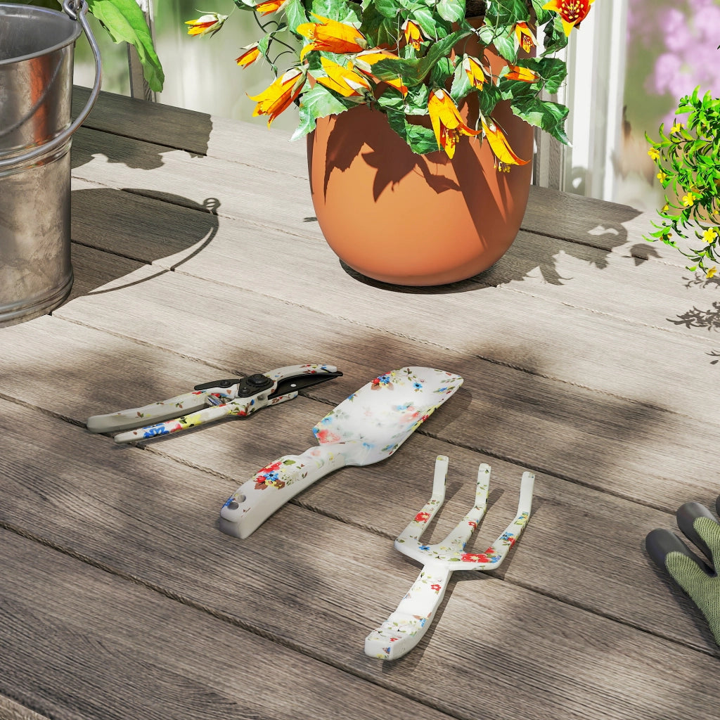 Set Giardino 3 Pezzi ¨C Zephmum ¨C Metallo