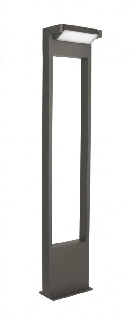 Lampione da giardino 78 cm LED 10W grigio IP54 RT-780