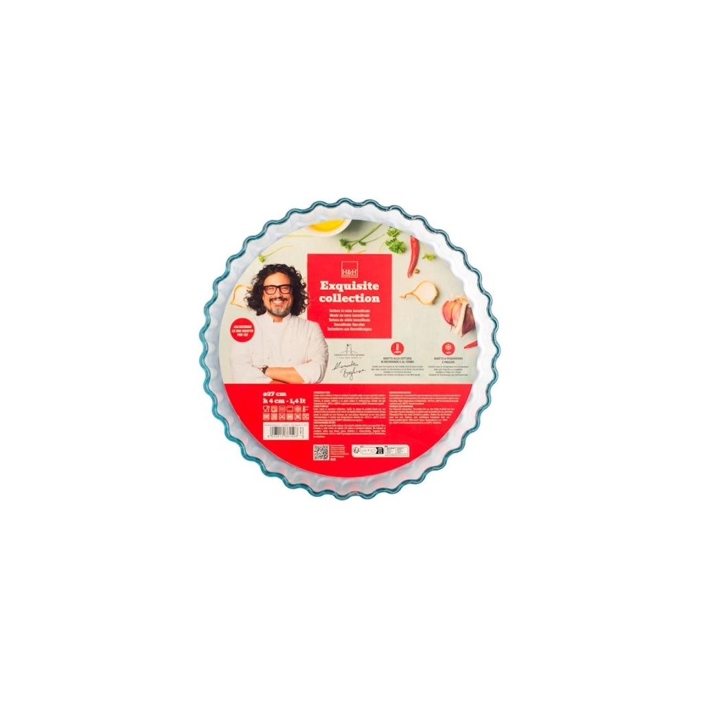 Stampo per crostata in vetro borosilicato Ø 27 cm