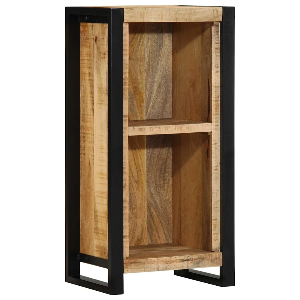 Comodino | Armadio da Notte | Mobiletto da notte Marrone Legno massello di mango