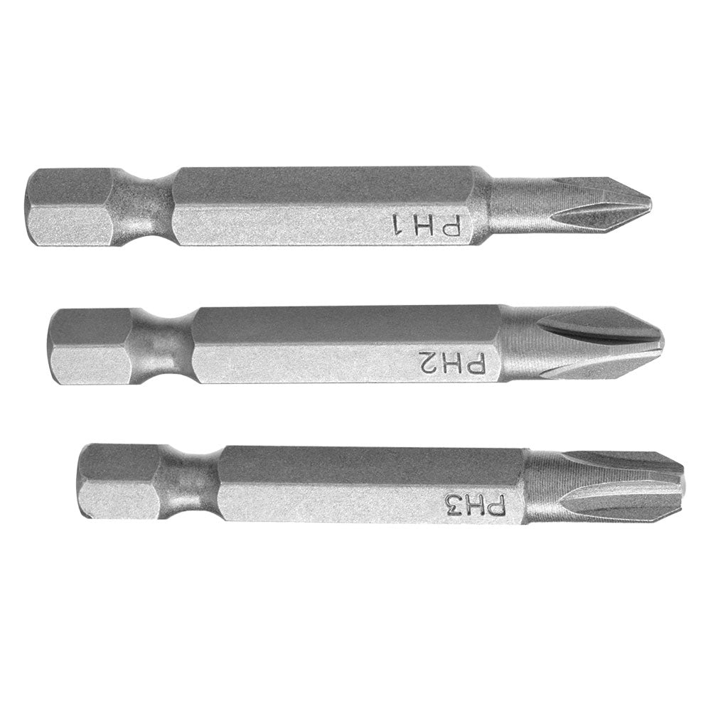 INSERTI PER AVVITATORI PH (3 pz) PH1-2-3 mm 25  - STANLEY