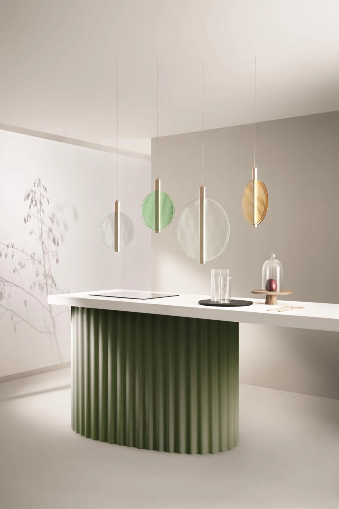 SOSPENSIONE JUIS PICCOLA VERDE DIAMETRO 30CM 3000K 1620LM 20W