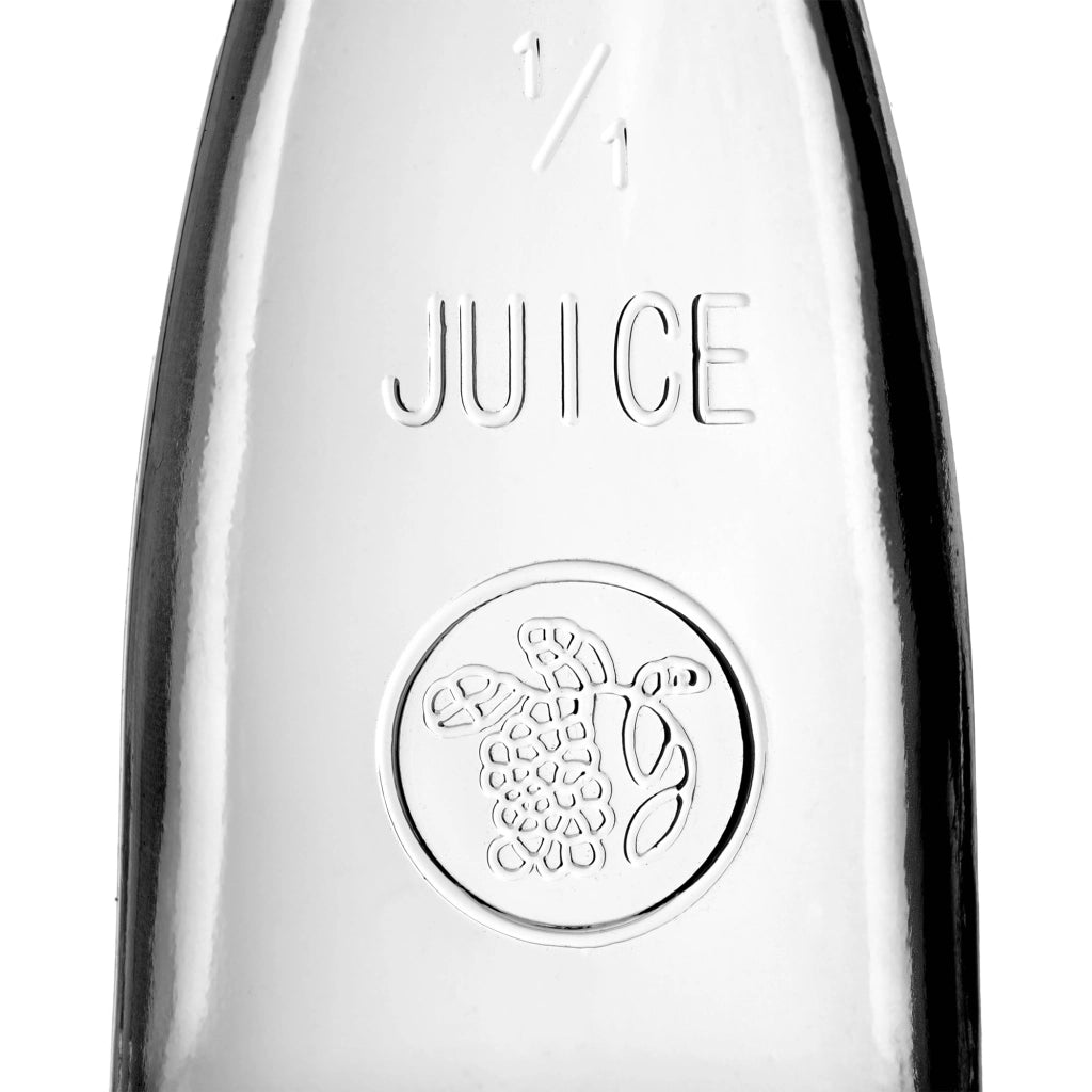 Caraffa in vetro KADAX da 1 litro per acqua, limonata e bevande (set da 2 pezzi).