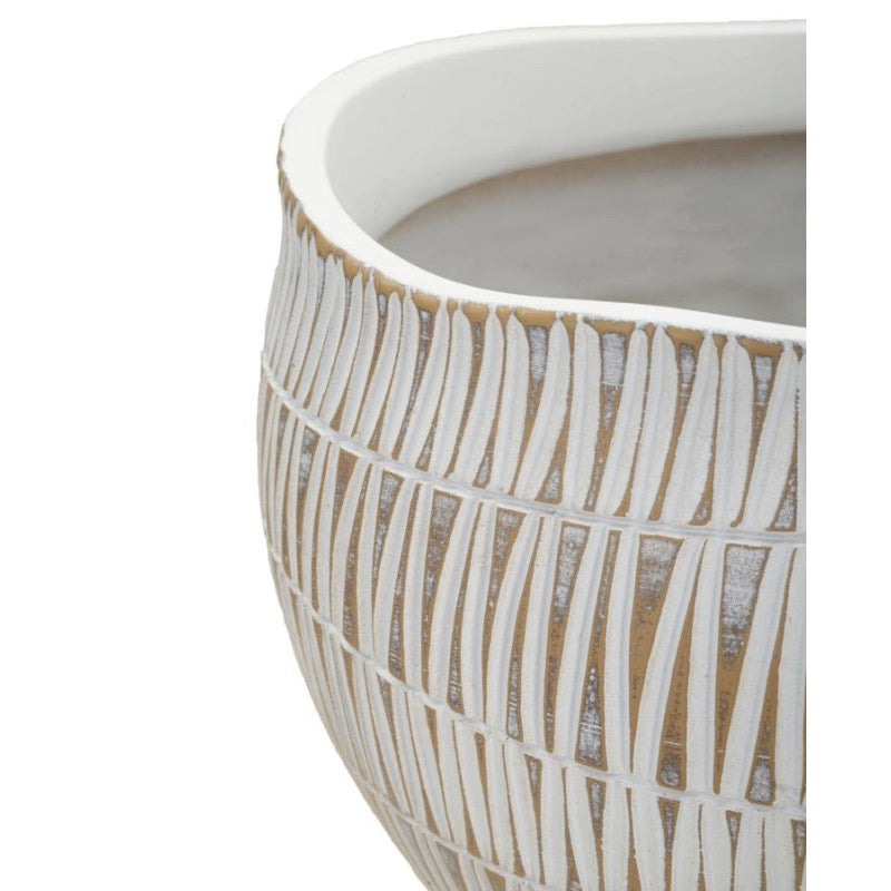 Cachepot Resina Stiky cm ø 26x20,5