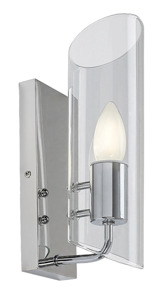 Applique bagno cromata vetro E14 IP44 Teodoro Rabalux