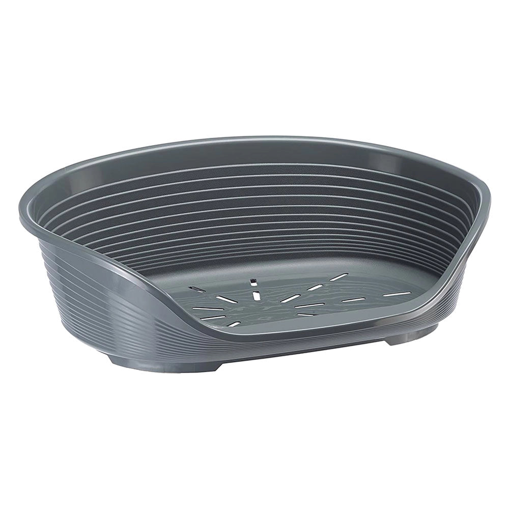 LETTINO PER ANIMALI 'SIESTA DELUXE' N.6 - cm 70,5 x 52 x h.23,5 / dark grey  - FERPLAST