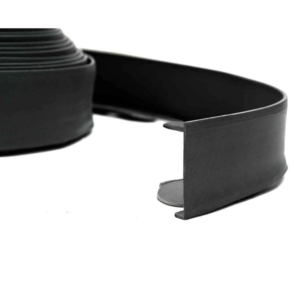 Bordure per prato Nero 2000 x 4 x 5 cm Plastica 42029835