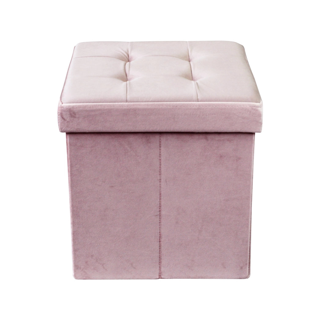 Pouf contenitore in velluto - VELVET