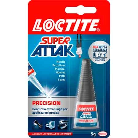 COLLA 'SUPER ATTAK PRECISION' 5 gr - LOCTITE