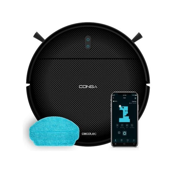 Cecotec conga m10 x-treme robot aspira lava 2 mop + app + telecomando - CC119134