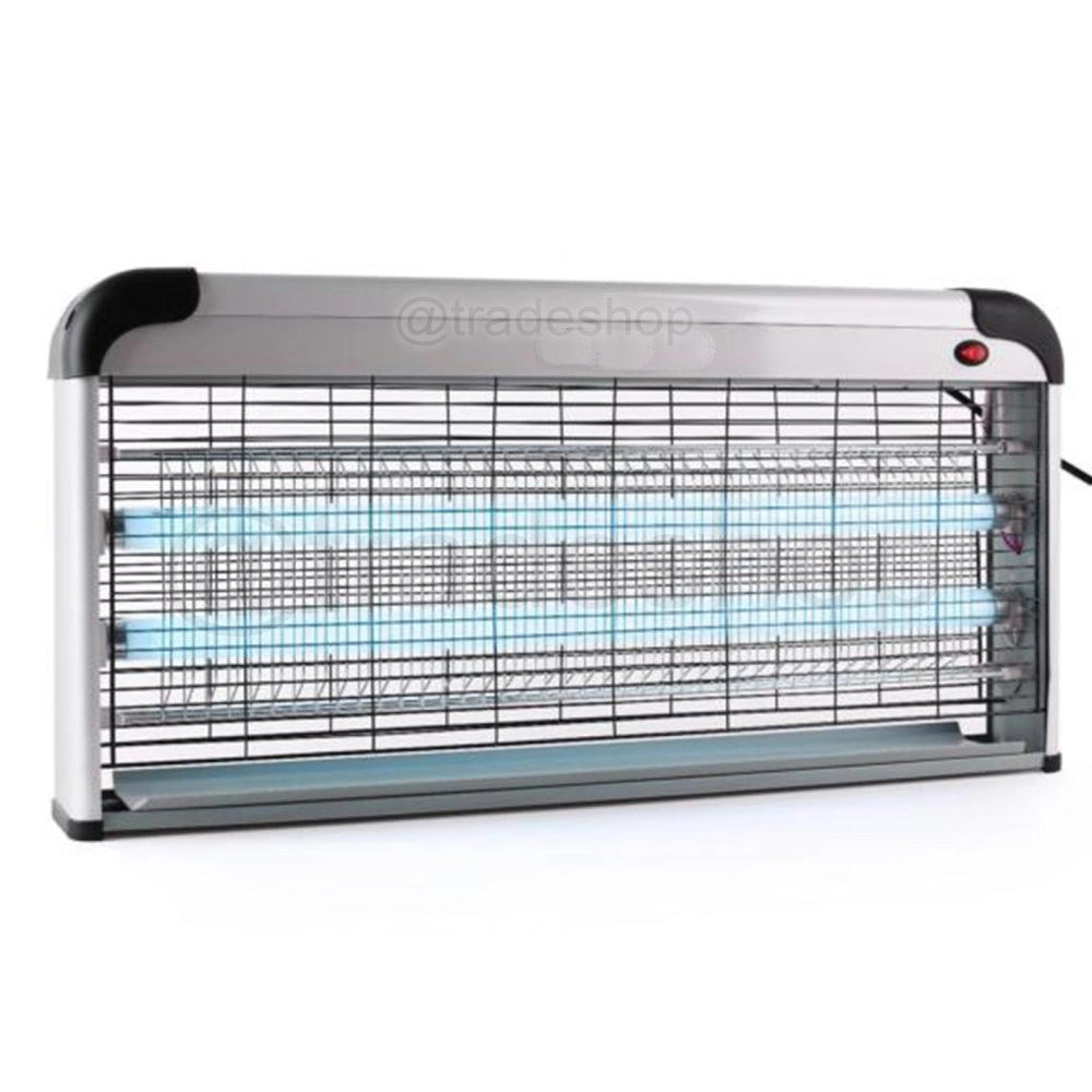 Trade Shop - Zanzariera Elettrica Con Due Lampade A Fluorescenza 16w Bkl16 Per Mosche Zanzare -