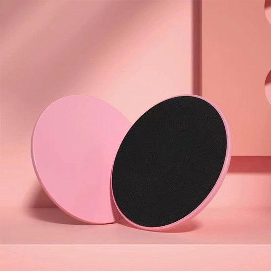 Sliders per core - 2 pezzi rosa 18 cm per allenamento yoga, push-up e sport